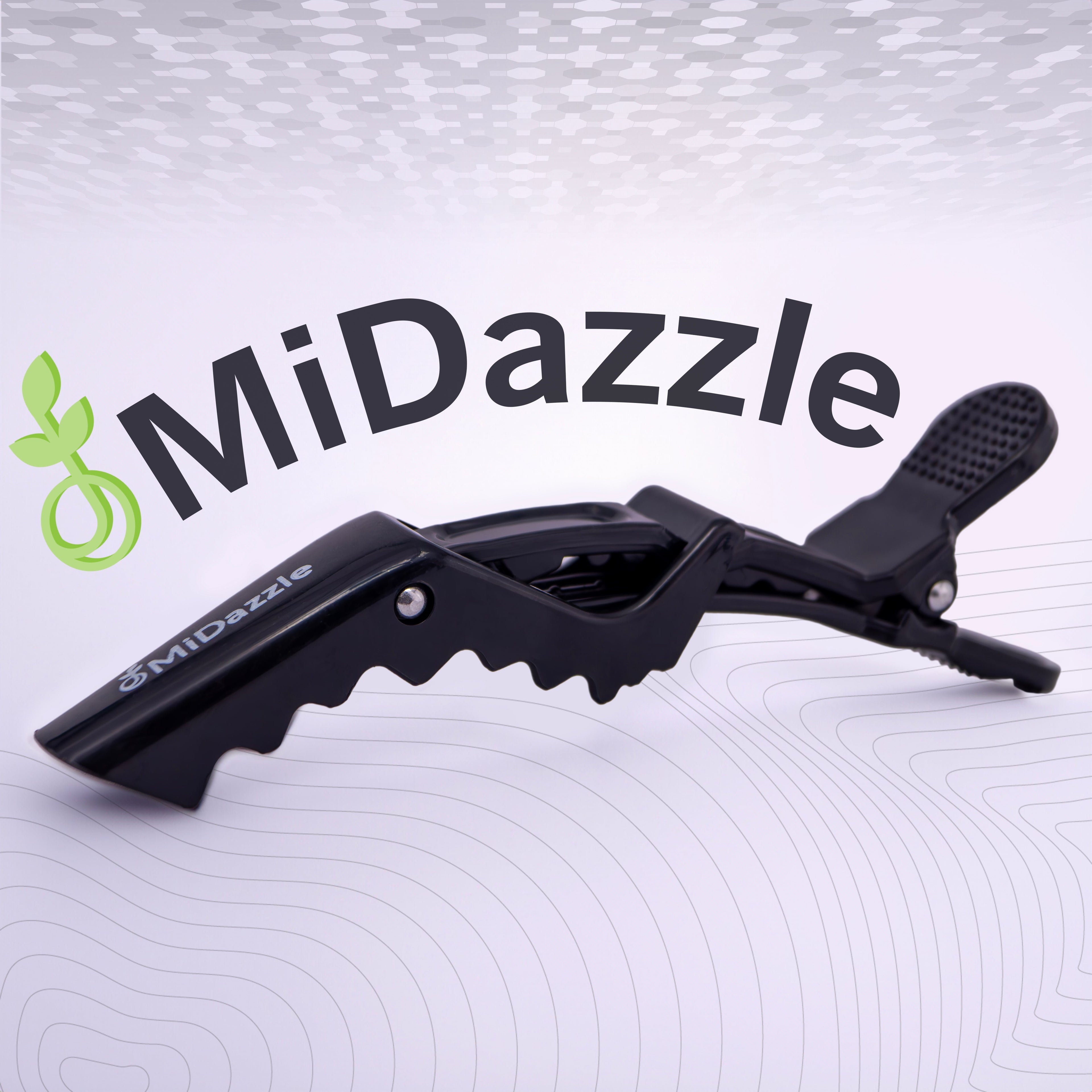MiDazzle Section Hair Clips Pack Of 6 MIHA6302 - Distacart