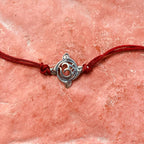 trueBrowns 925 Sterling Silver Textured Om Thread Rakhi - Distacart