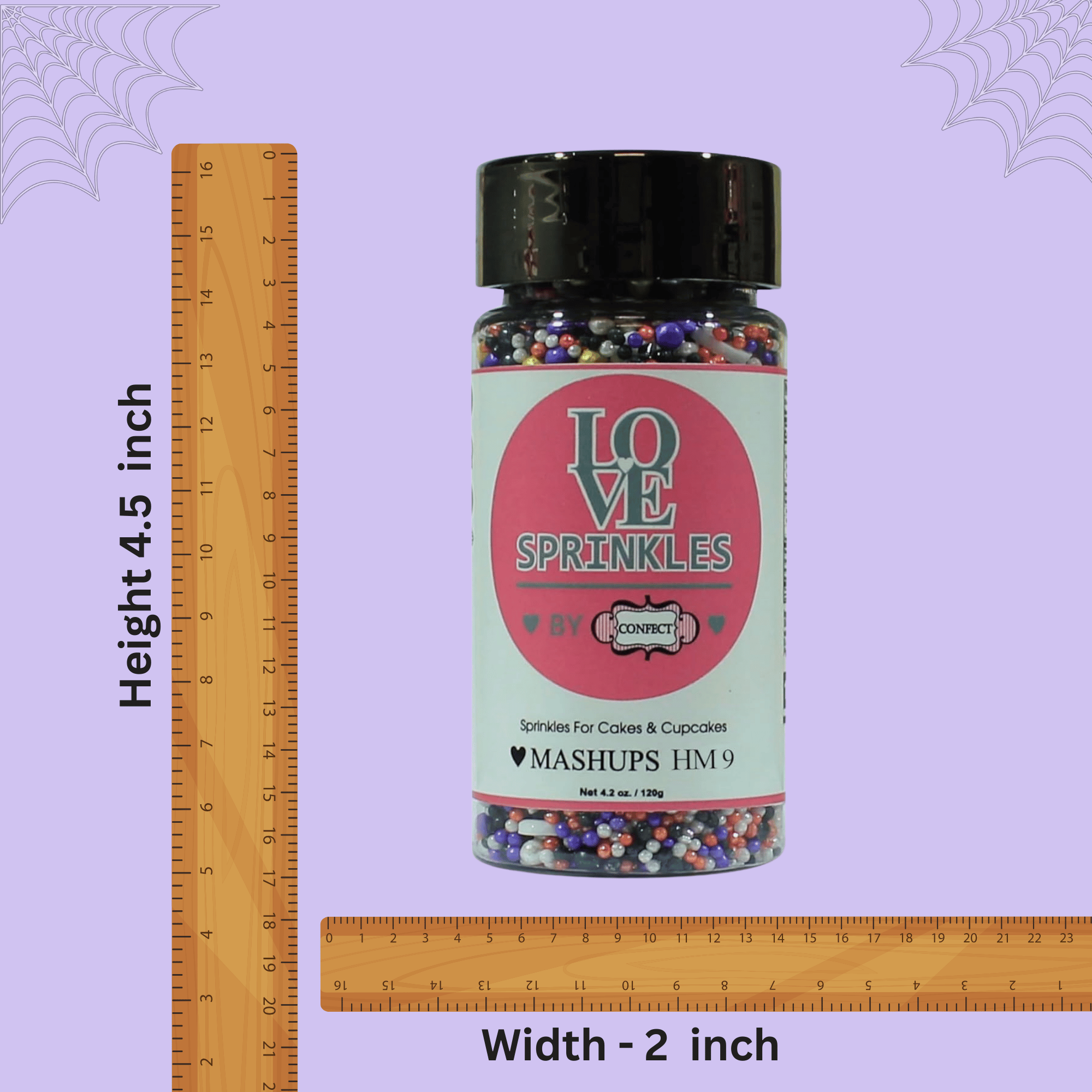 halloween sprinkles mashup hm 1 120 gms