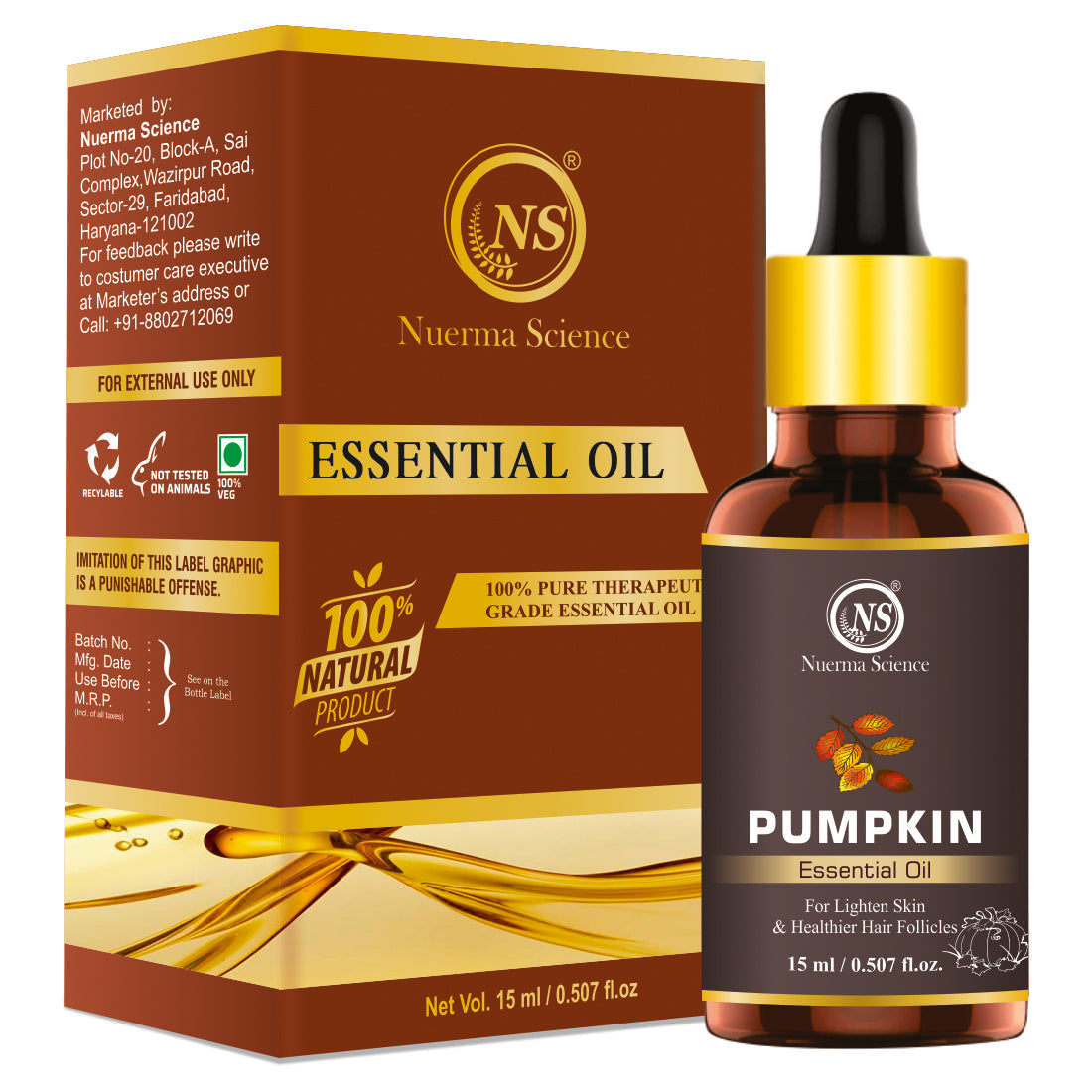 Nuerma Science Pumpkin Essential Oil