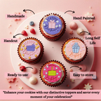 confect celebration toppers for cakes cupcakes celebration cupcake topper celebration toppers 100gms ct 04