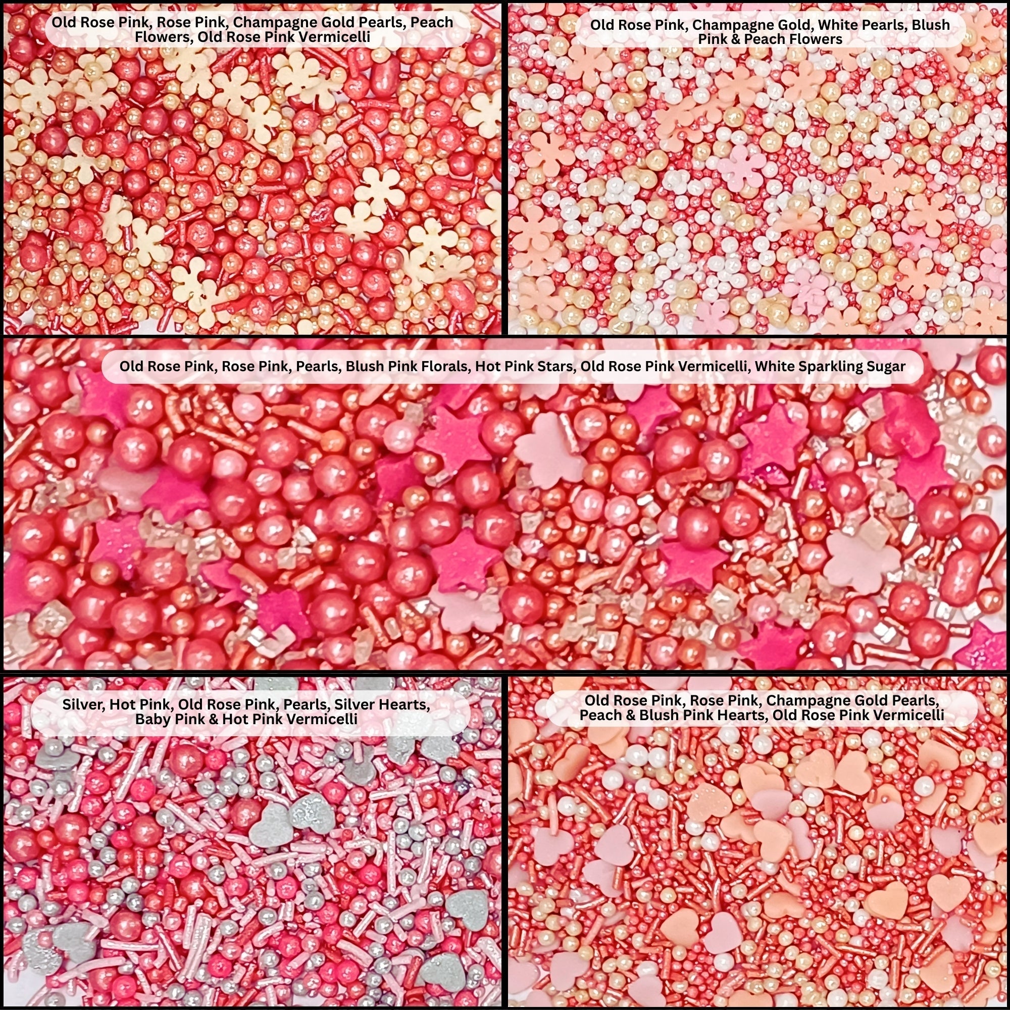 valentine sprinkles vs multipack 15 100 gms