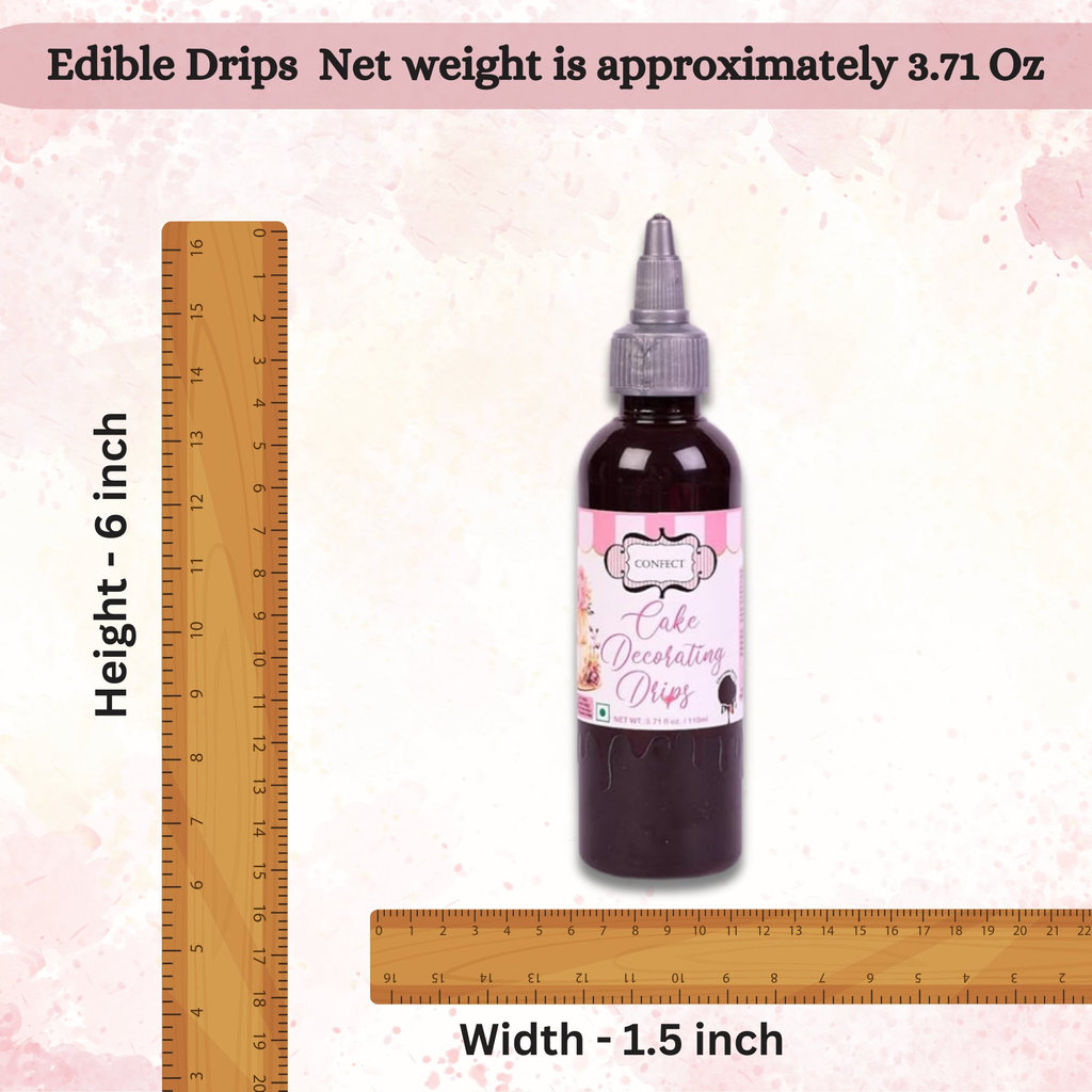 chocolate brown drips110 gms