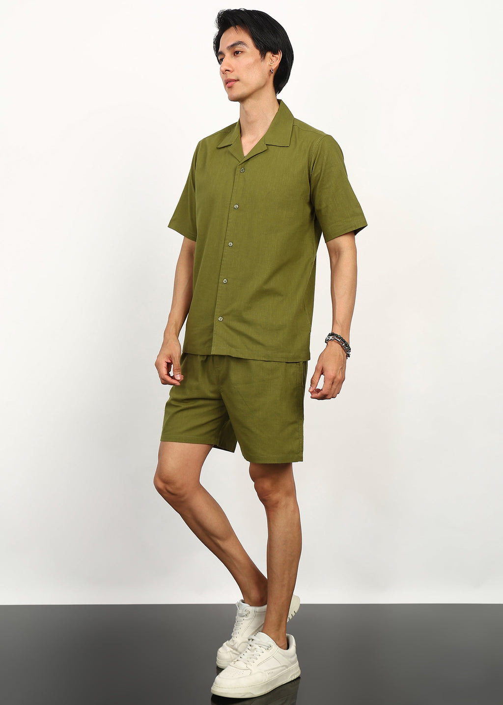Fabmade Olive Ease Co-Ord Set