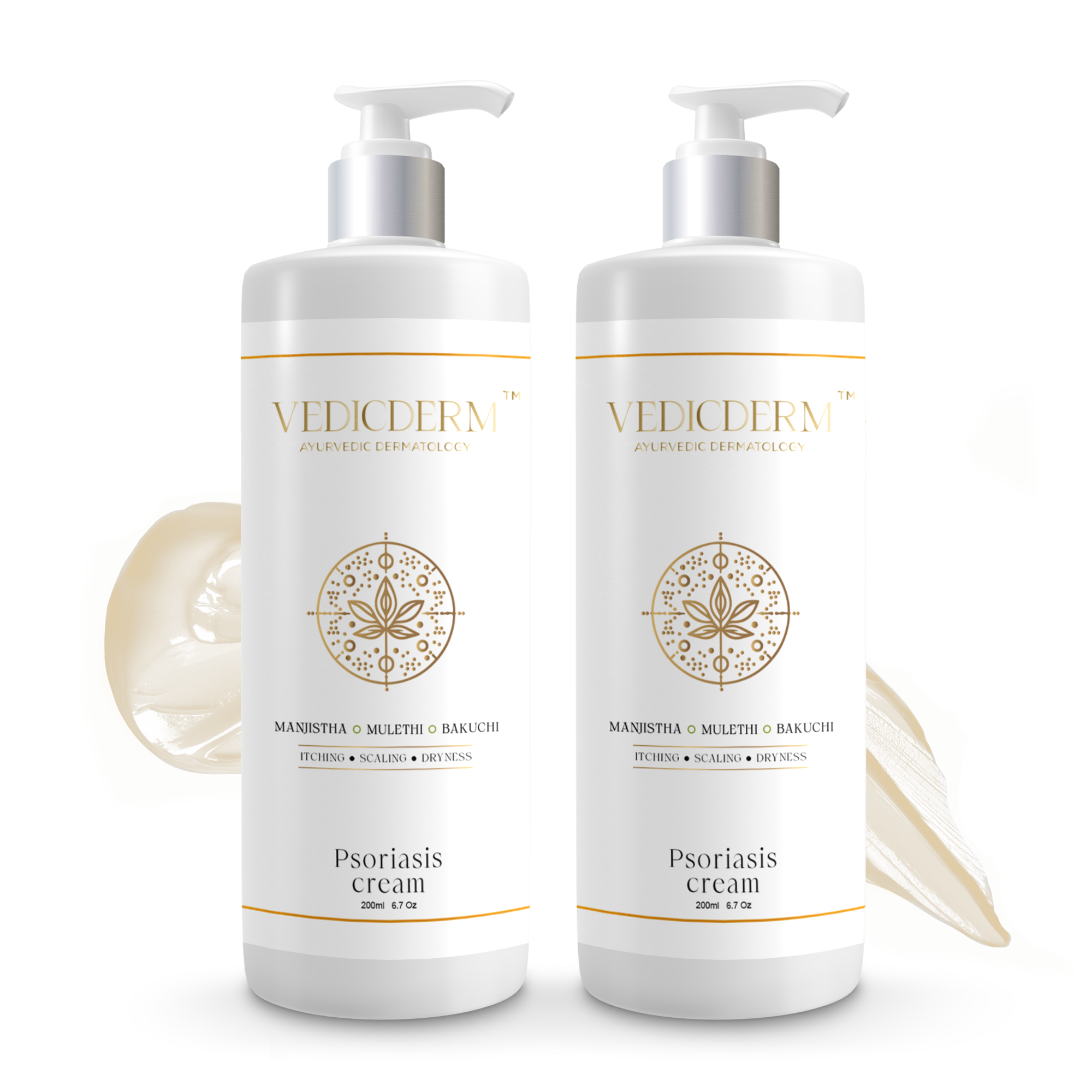 Vedicderm Psoriasis Cream with 2% Bakuchi Extract - Distacart