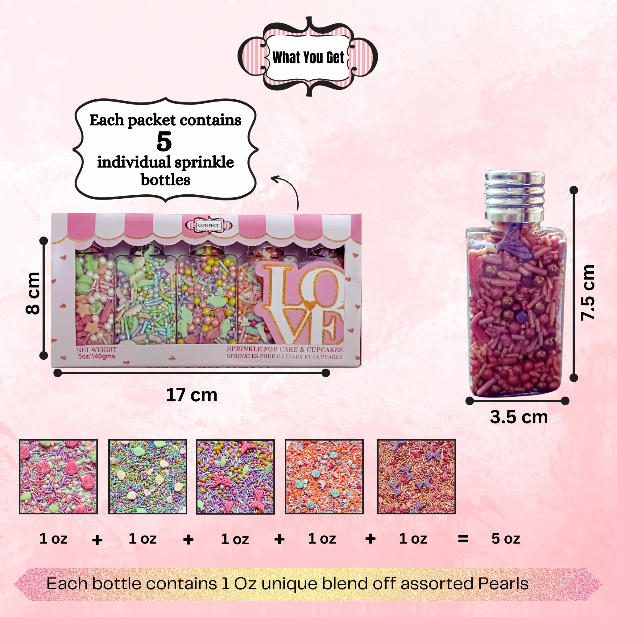 under the sea sprinkles for decorations 04 100 gm