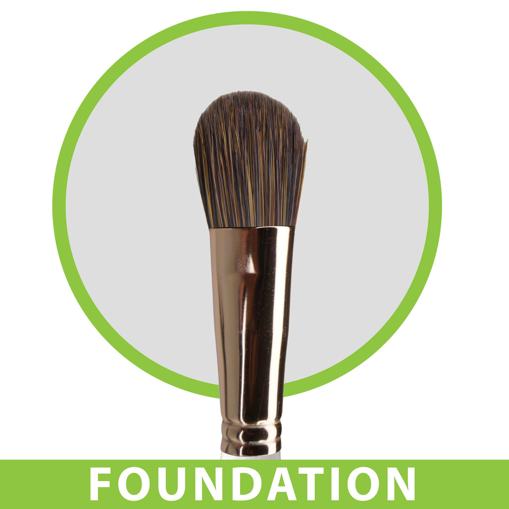 MiDazzle Foundation Brush MIMB1308 - Distacart