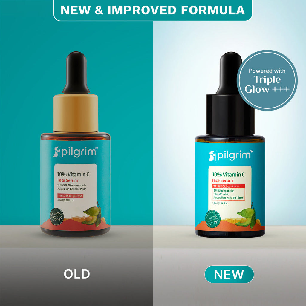 Pilgrim 10% Vitamin C Face Serum For Daily Brightness 5% Niacinamide - Distacart