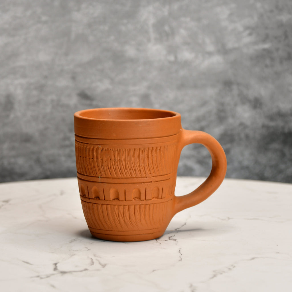 Sowpeace Premium Unglazed Terracotta Drink Mugs - Distacart