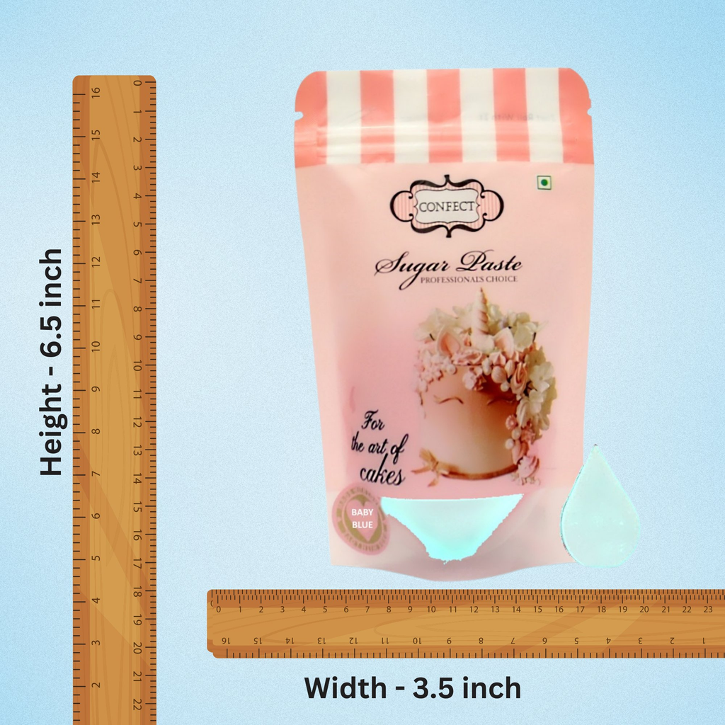 baby blue sugarpaste 250 gms