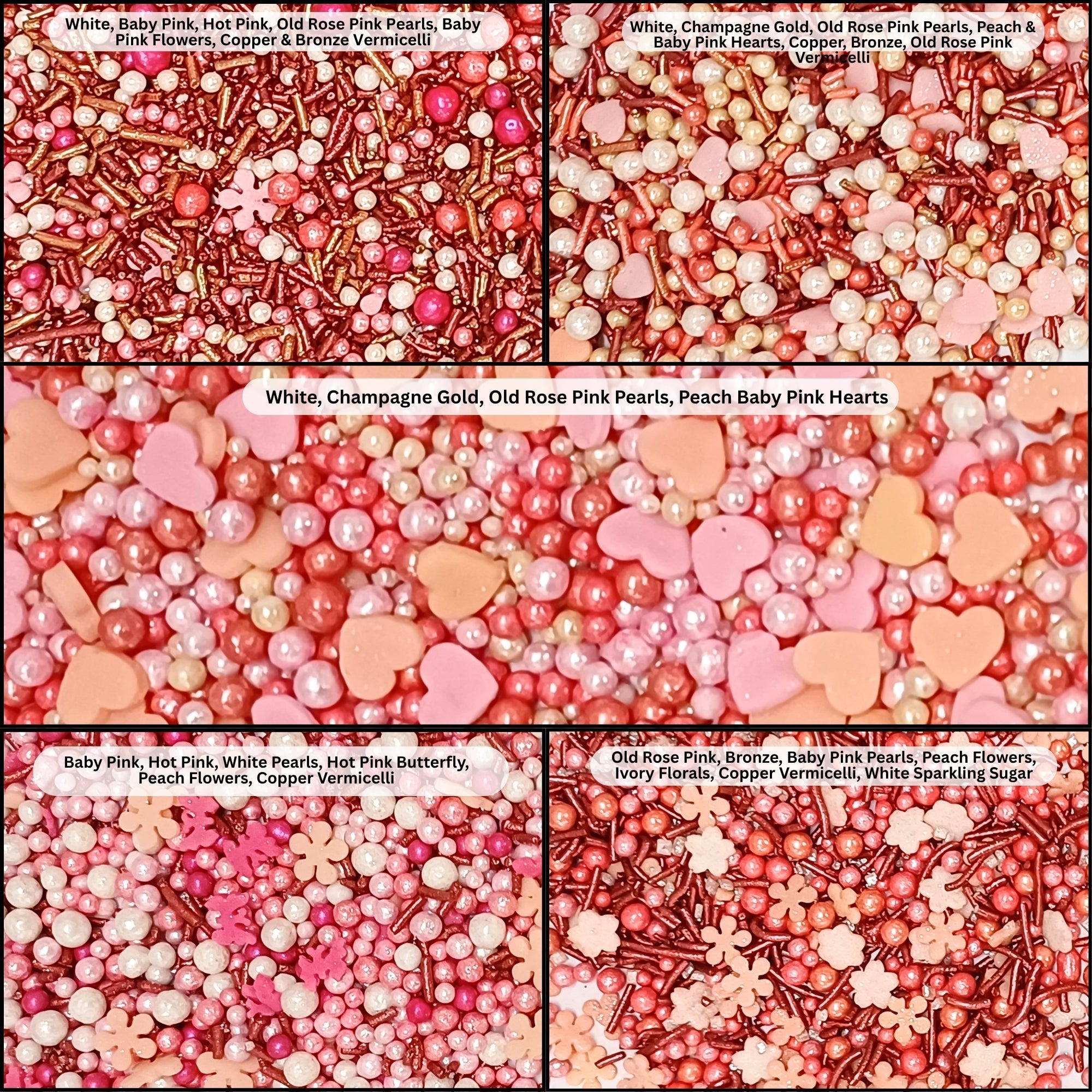 valentine sprinkles vs multipack 10 100 gms