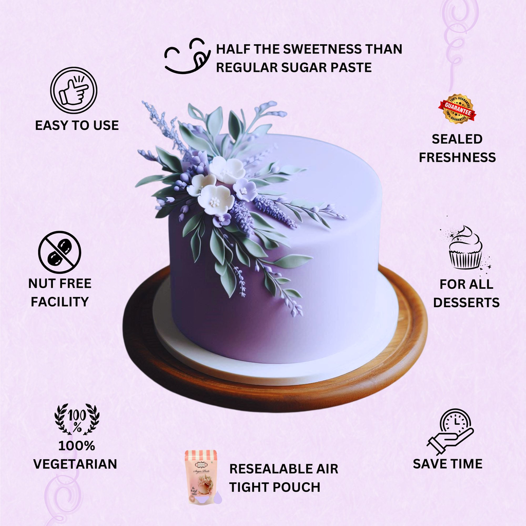 lavender sugarpaste 250 gms