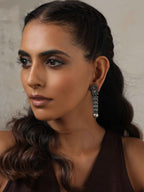 trueBrowns Silver Tone Flamingo Dangle Earrings - Distacart