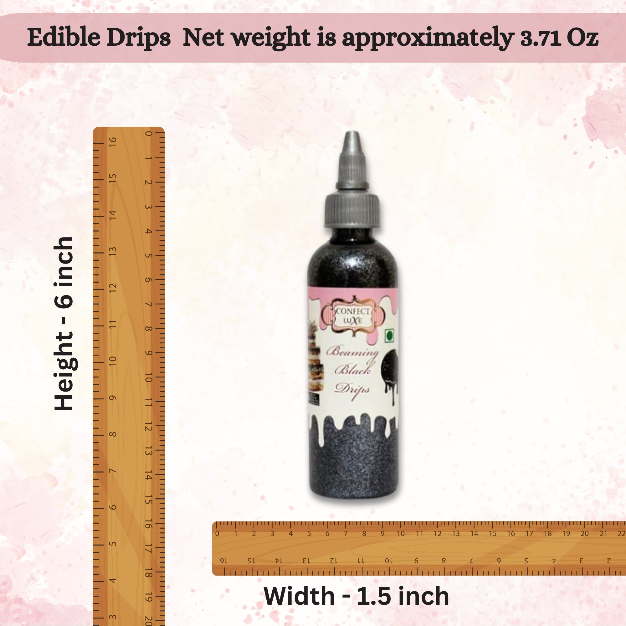 confect beaming black drips br b 110 gms b