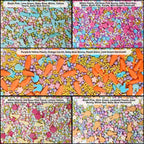 confect easter sprinkles edible edible sprinkles mix for baking cake pack of 5 100gms