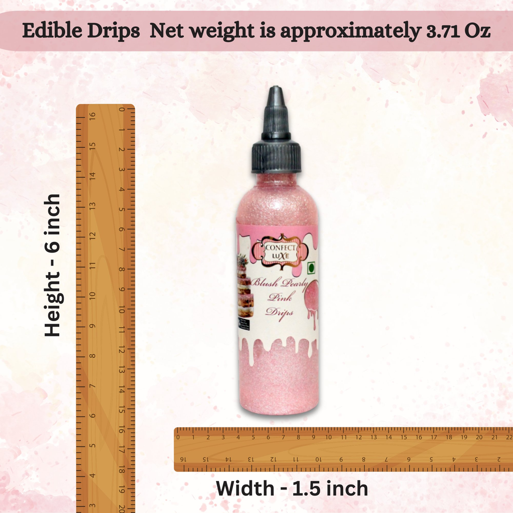 confect blush pearly pink drips br b 110 gms b