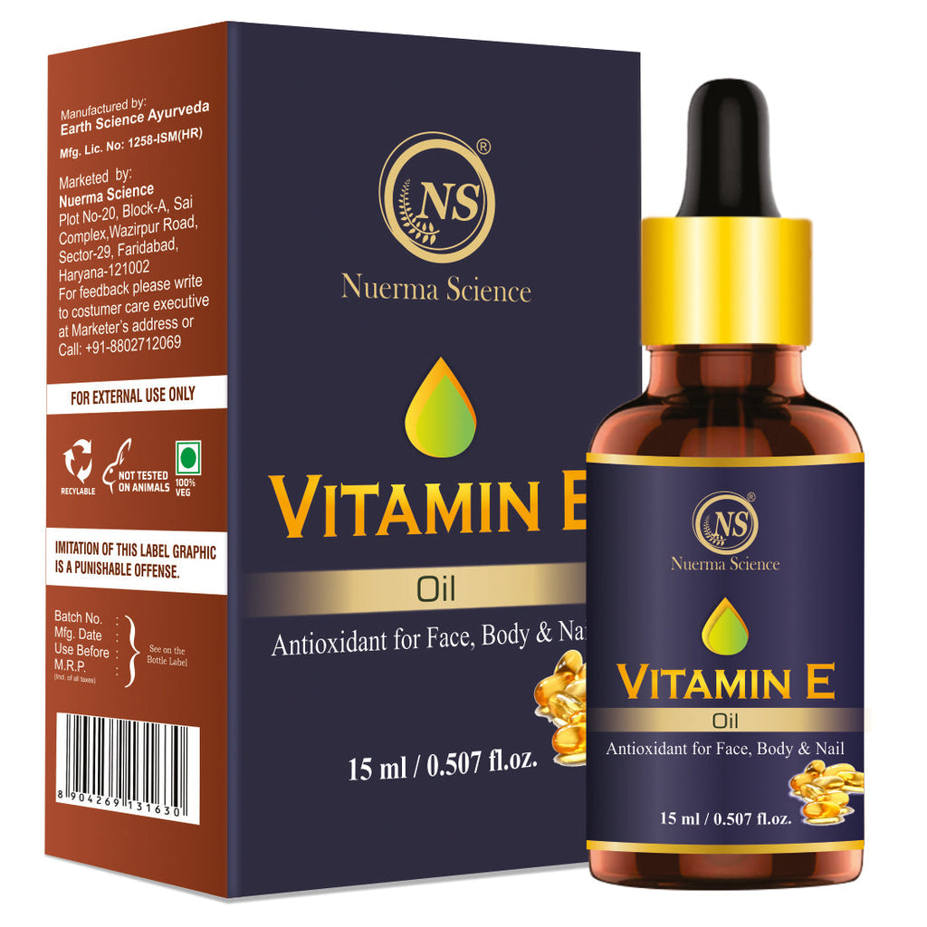Nuerma Science Vitamin E Essential Oil for Face & Body