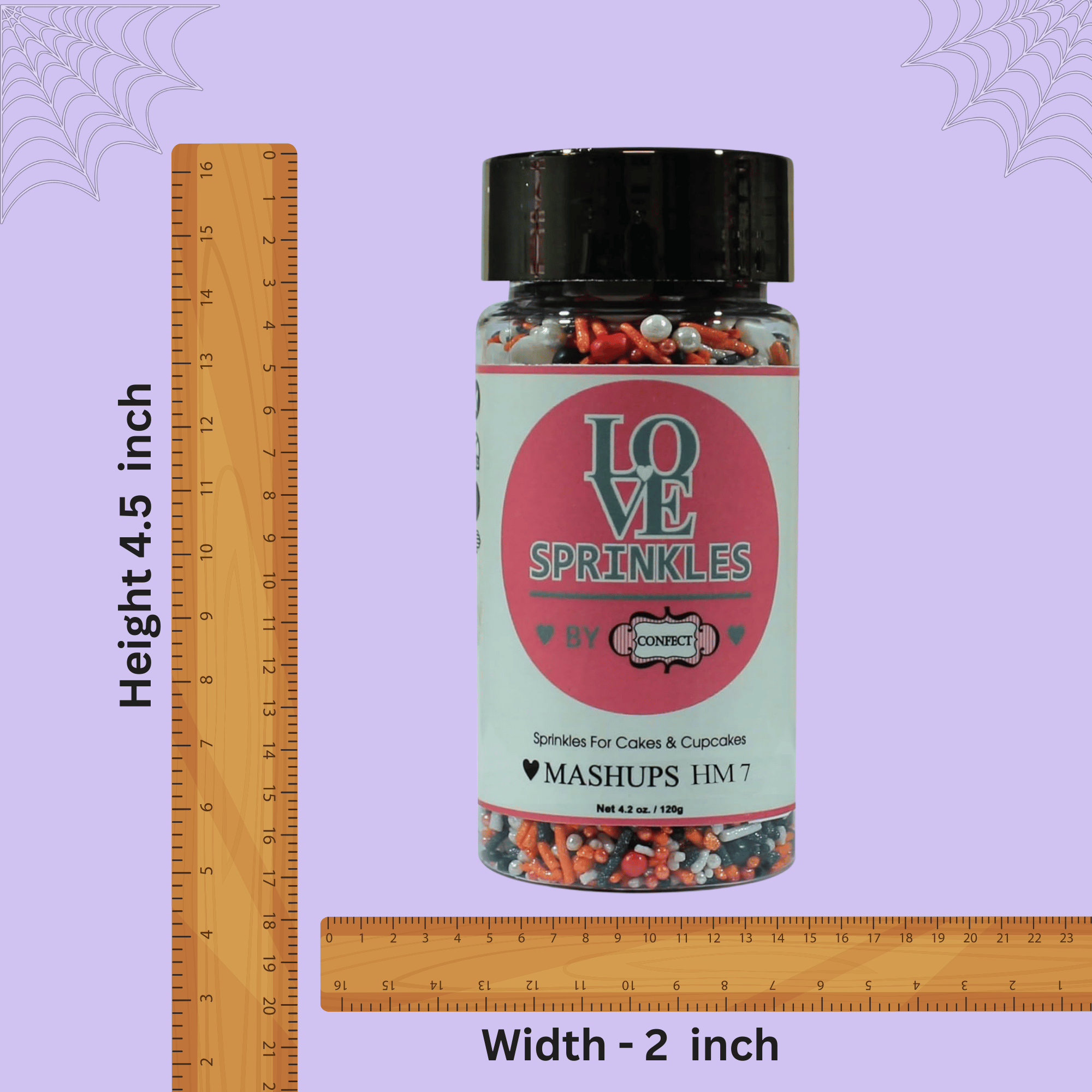 halloween sprinkles mashup hm 6 120 gms