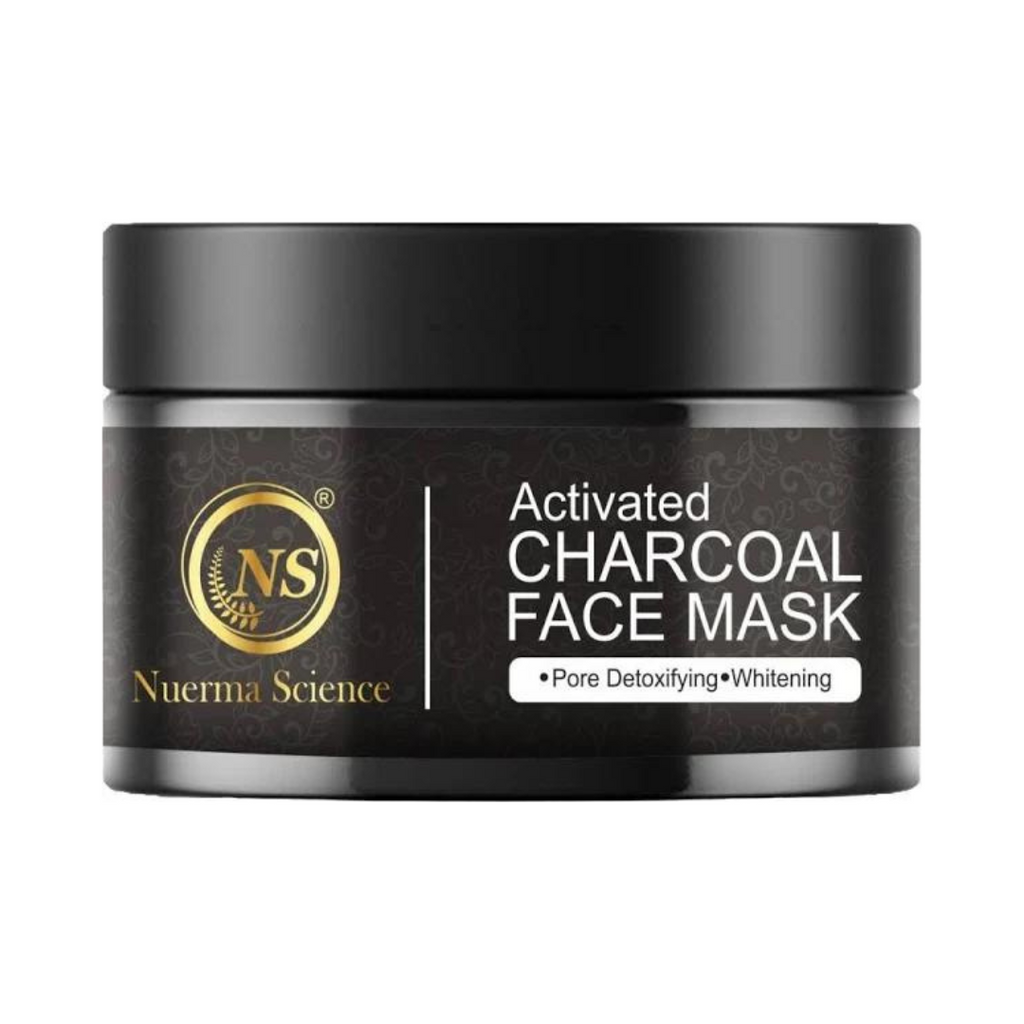 Nuerma Science Charcoal Face Mask | Deep Cleanse and Exfoliates