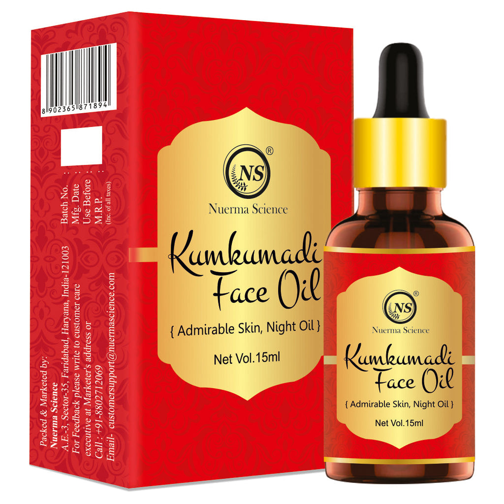 Nuerma Science Kumkumadi Face Oil For Glowing Face