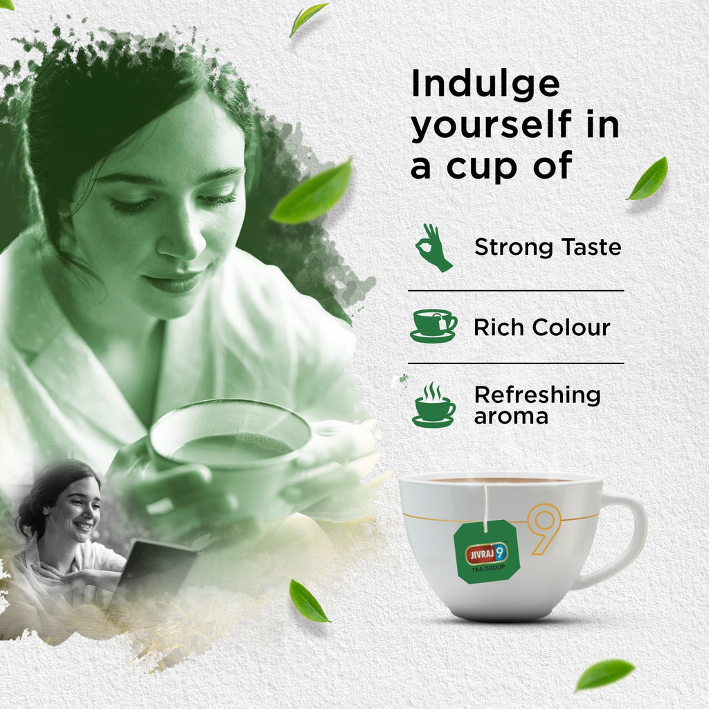 jivraj9 Tea C.t.c. Leaf Teabags - Distacart