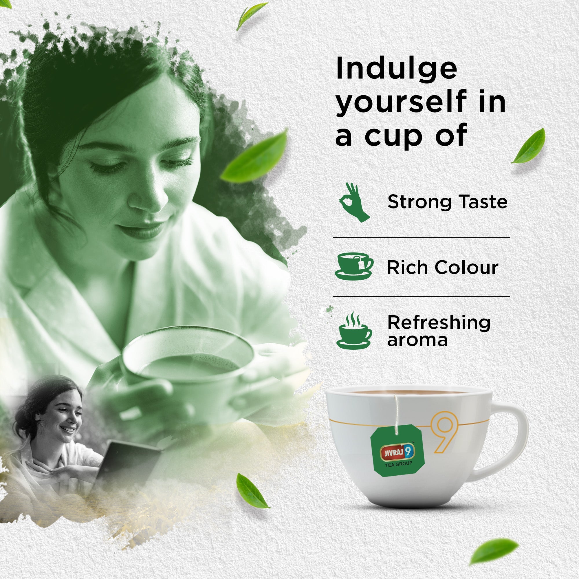 jivraj9 Tea C.t.c. Leaf Teabags - Distacart