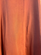 trueBrowns Orange Textured Dress - Distacart