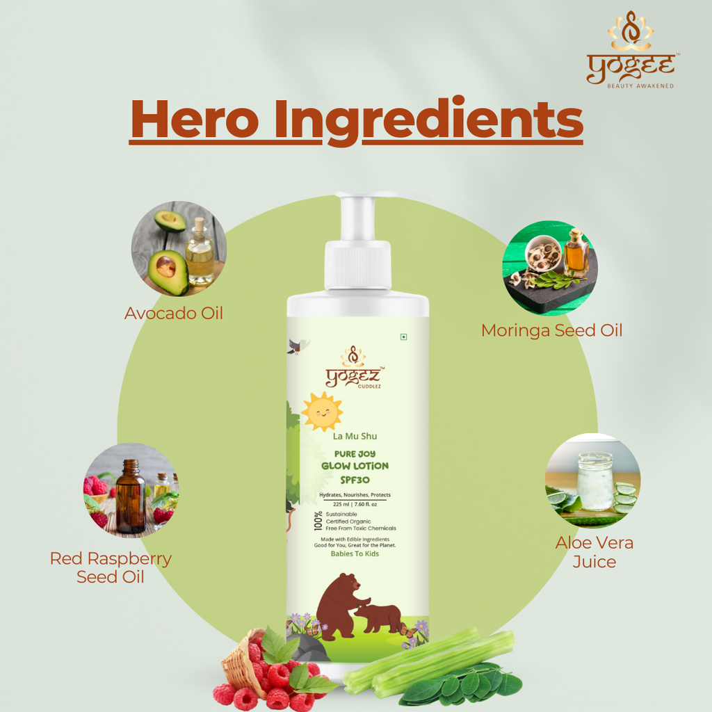 Yogez La Mu Shu Pure Joy Glow Lotion SPF30