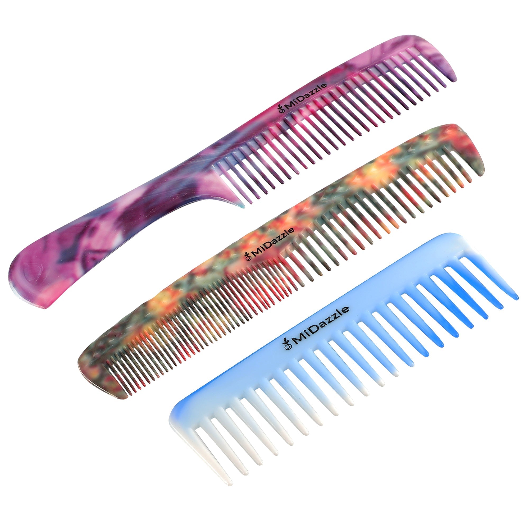 MiDazzle Daily Comb Set Of 3 MIDC2705 - Distacart