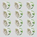 confect edible rose topper edible rose for cake decorations venison white princess roses pack of 12