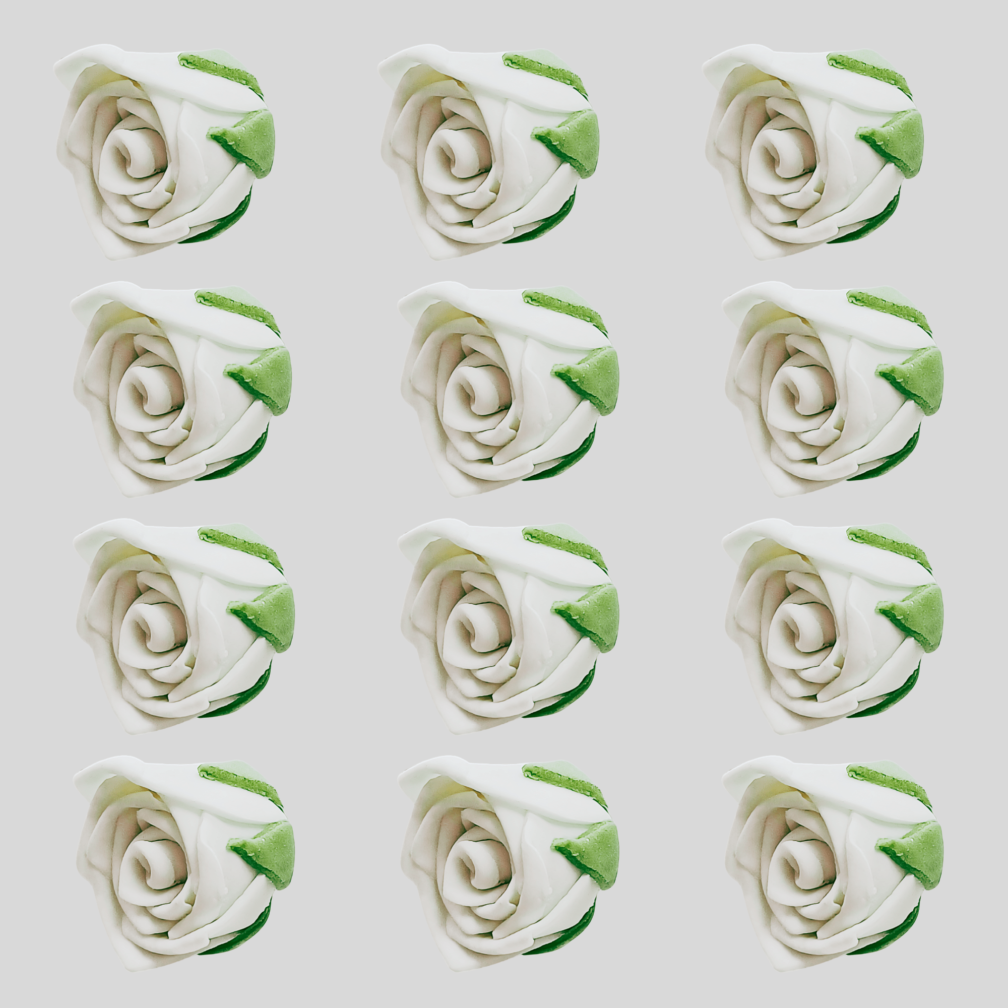confect edible rose topper edible rose for cake decorations venison white princess roses pack of 12