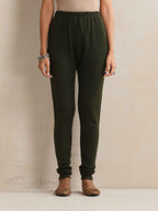 trueBrowns Green Woollen Leggings