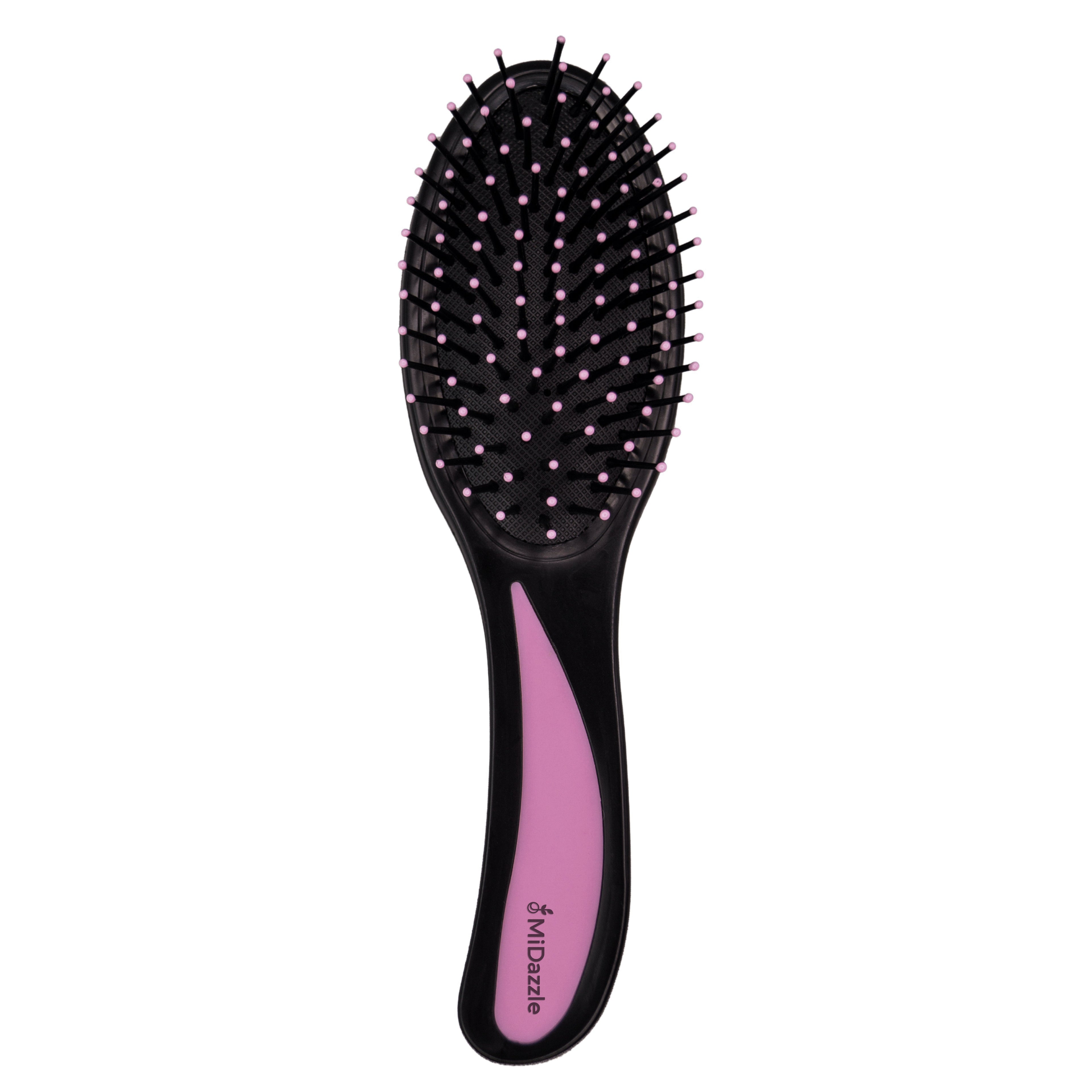 MiDazzle Oval Hair Brush (Compact) MIHB0021 - Distacart
