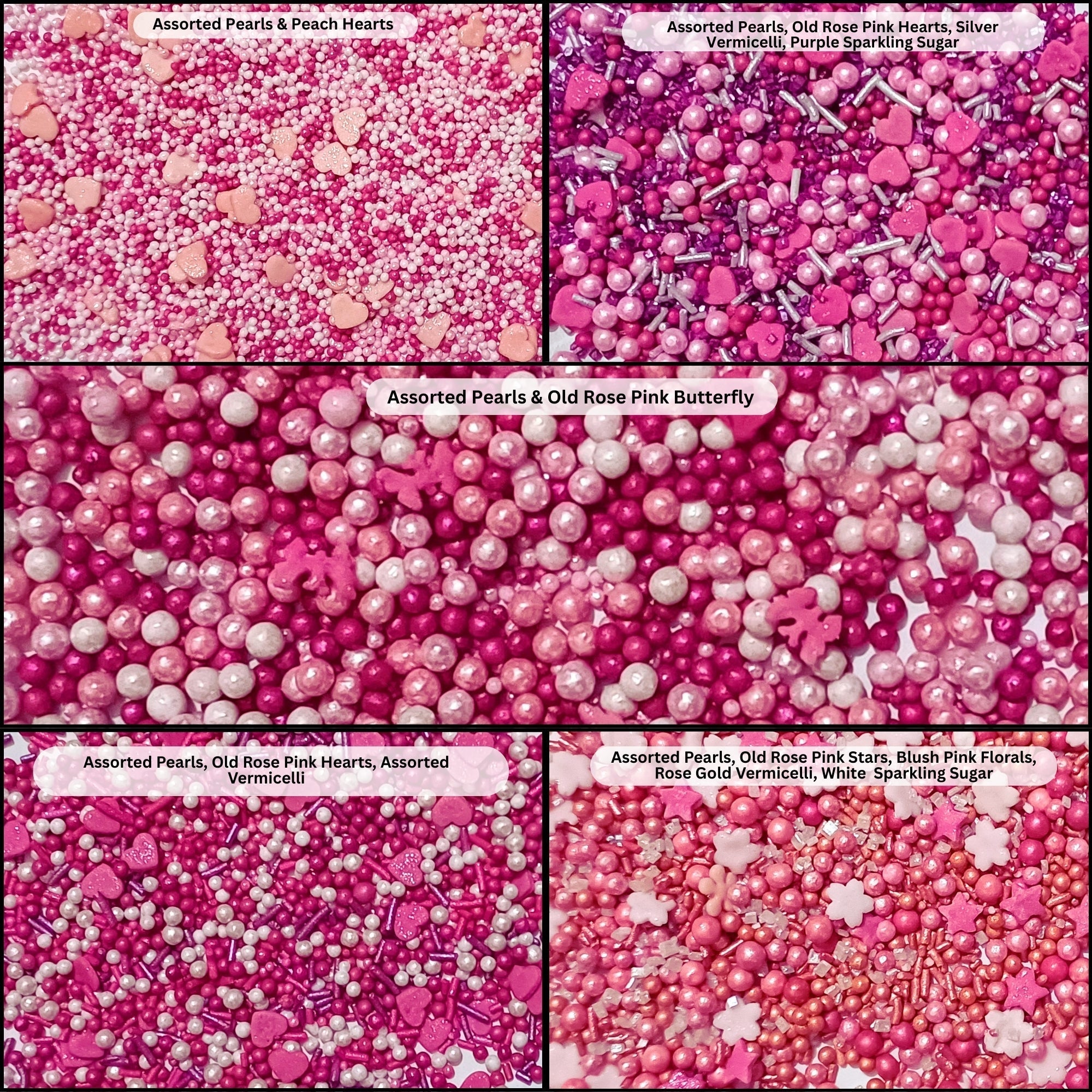 valentine sprinkles vs multipack 12 100 gms