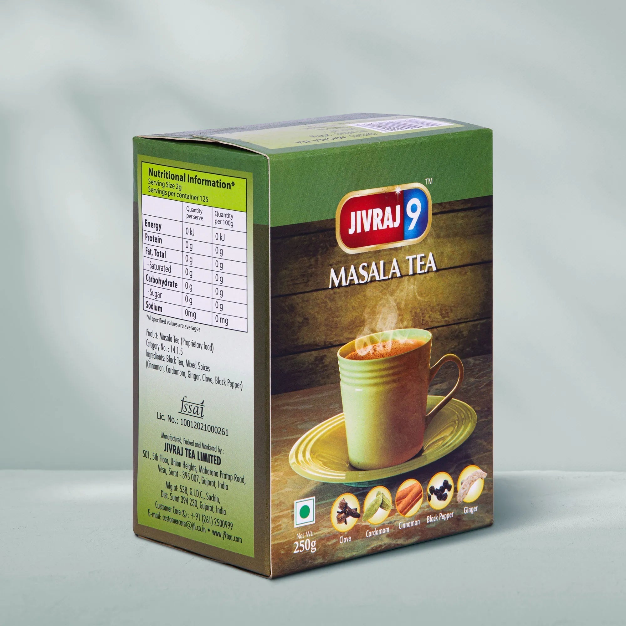 jivraj9 Tea Masala Tea Box Pack - Distacart
