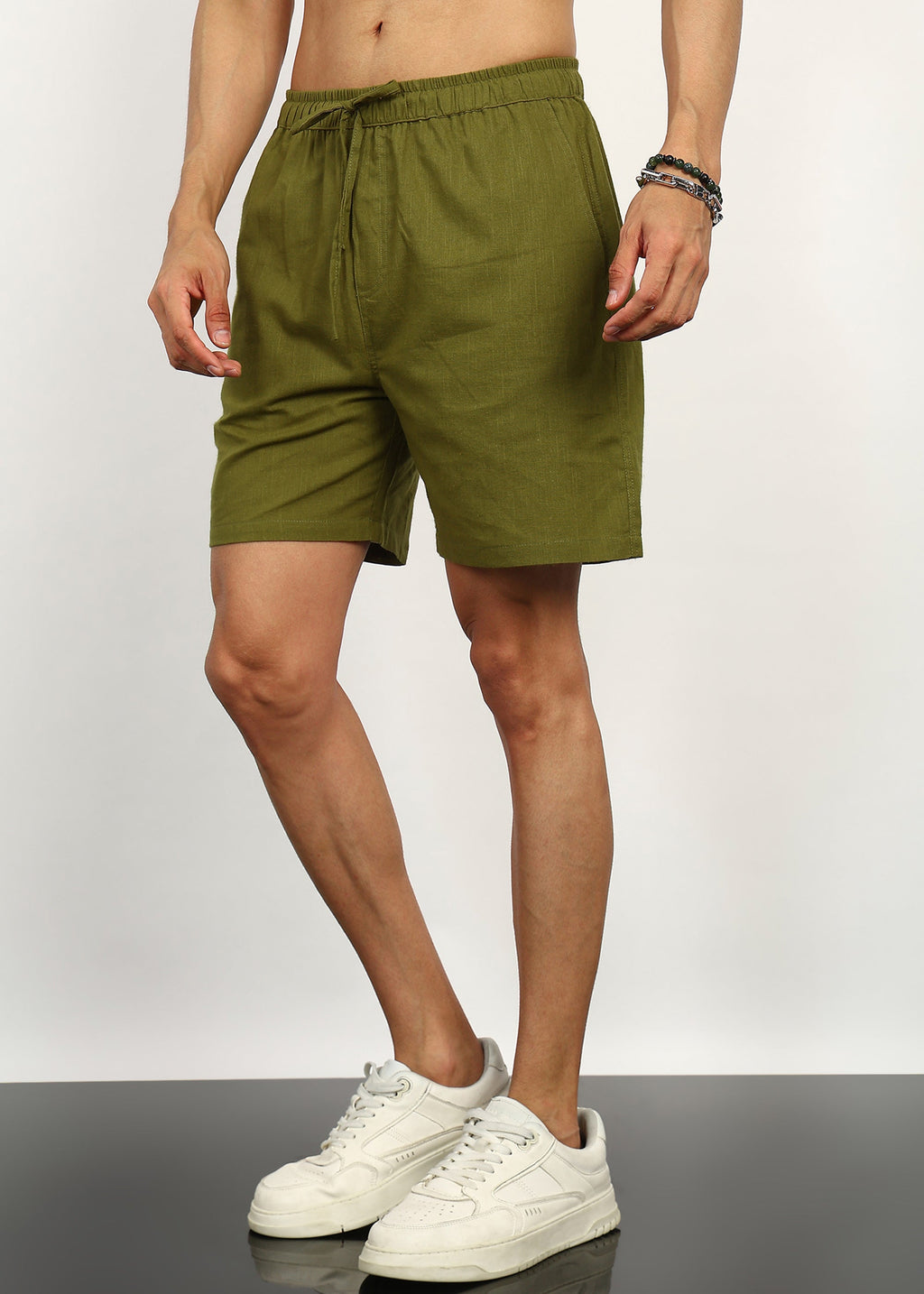 Fabmade Olive Ease Shorts