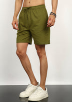 Fabmade Olive Ease Shorts