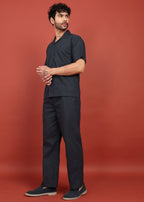 Fabmade Midnight Ease Shirt & Trouser Co-Ord Set