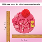 confect celebration toppers for cakes cupcakes cake decorations supplies 100gms mday topper 02