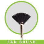 MiDazzle Fan Brush MIMB1307 - Distacart