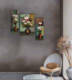Tehzeeb Creations Set Of 3 Digital Wall Painting