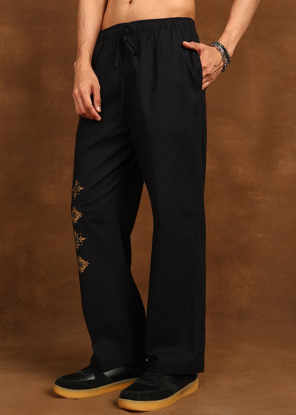Fabmade Noir Bloom Trousers