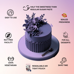 confect electric purple sugarpaste br b 1 kg b
