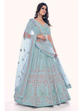 Myra Firozi Soft Net Embroidered Designer Lehenga Choli