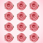 sugar roses for cake cupcake decoration blush pink 120 gms