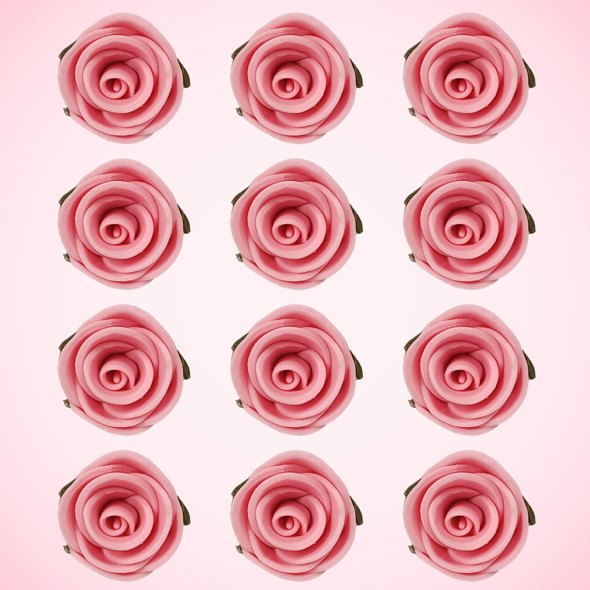sugar roses for cake cupcake decoration blush pink 120 gms