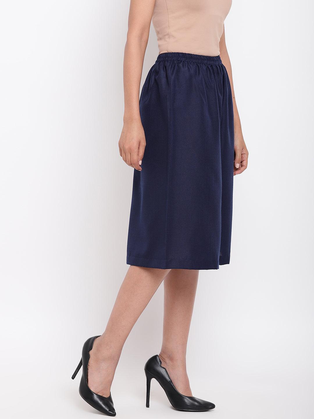 trueBrowns Linen Cotton Blue Pant