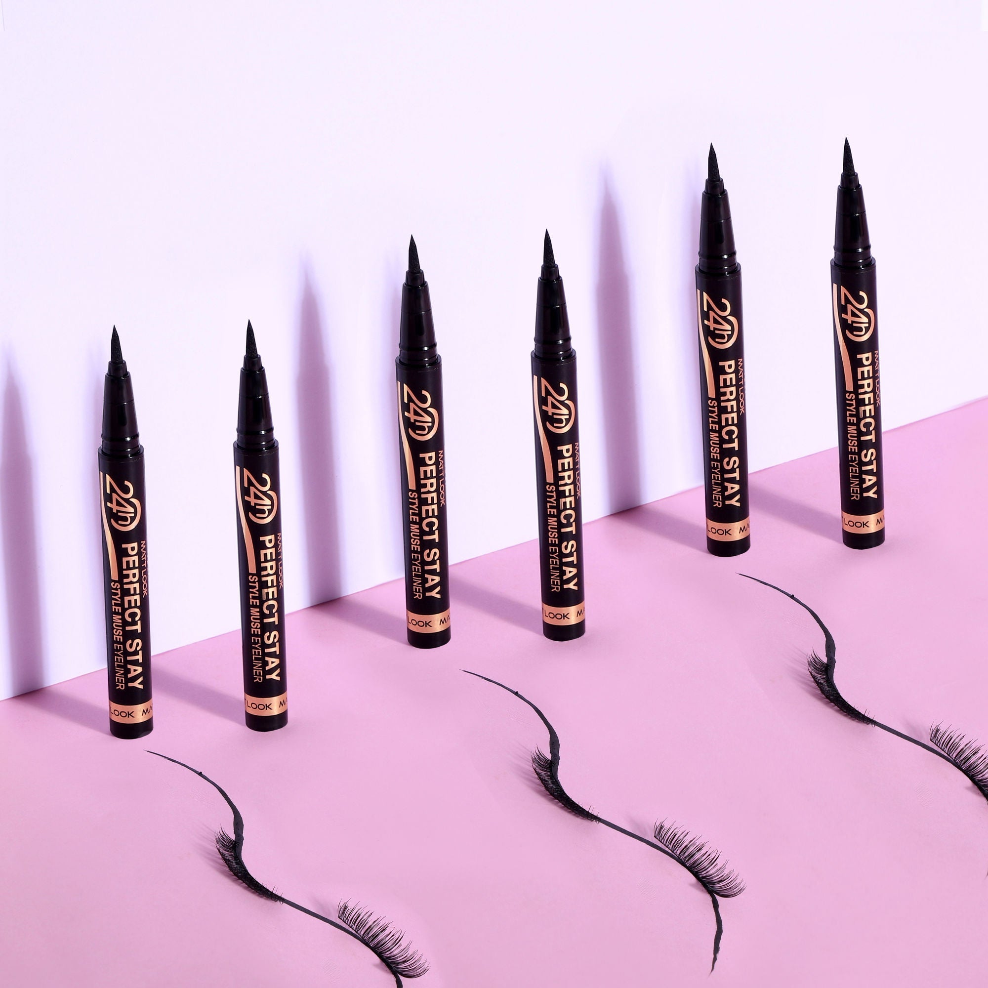 Matt Look Perfect Stay Style Muse Eyeliner 24 Hours - Jet Black