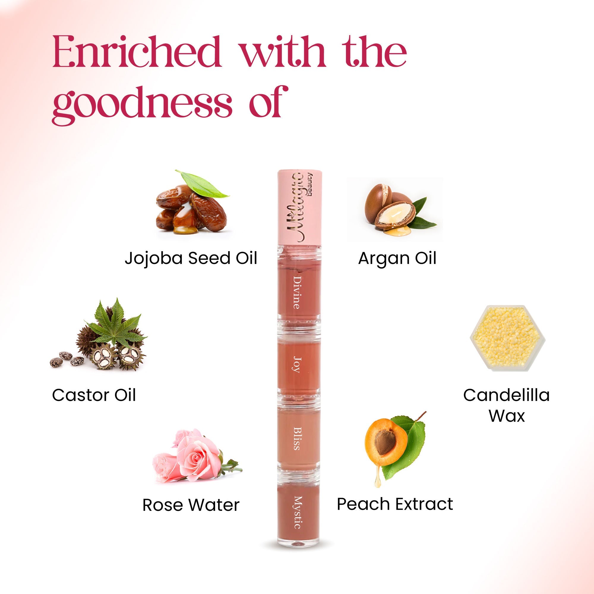 Milagro Beauty Quad Squad 4-in-1 Liquid Lipstick