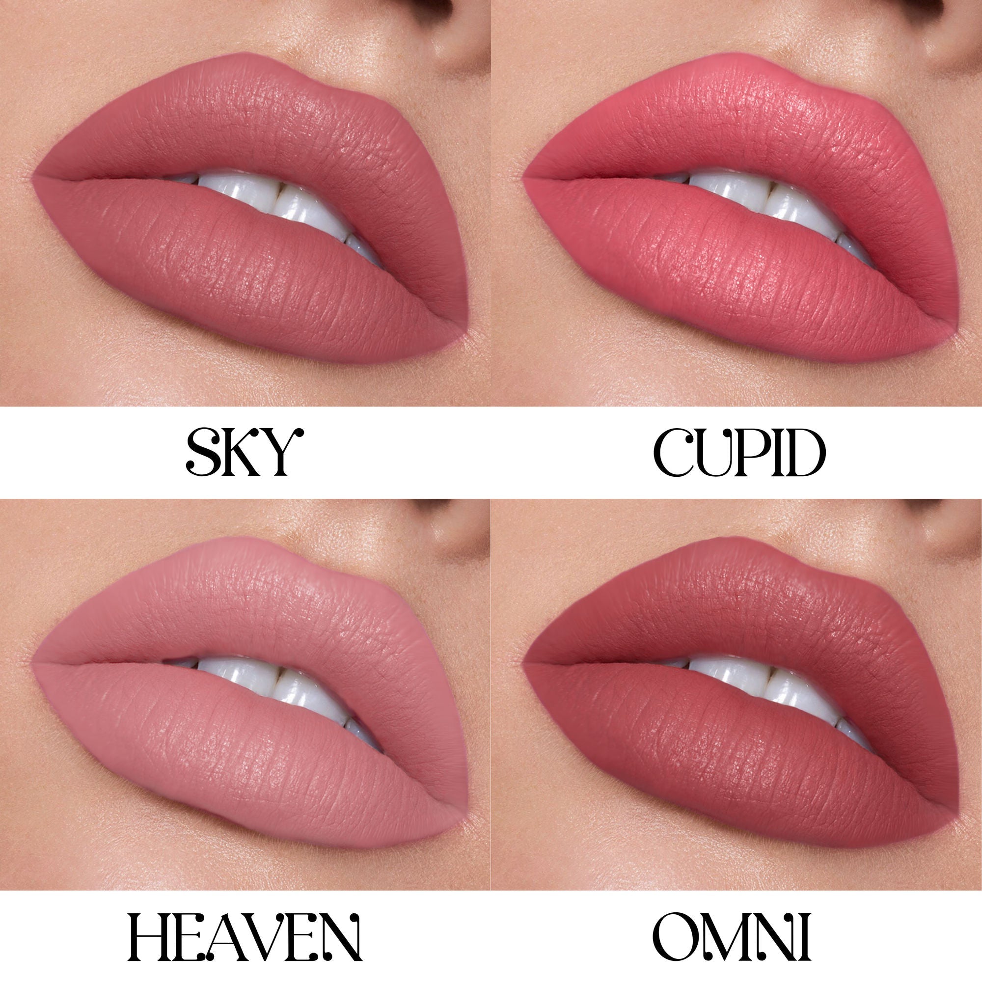 Milagro Beauty Quad Squad 2.0 4-in-1 Matte Liquid Lipstick
